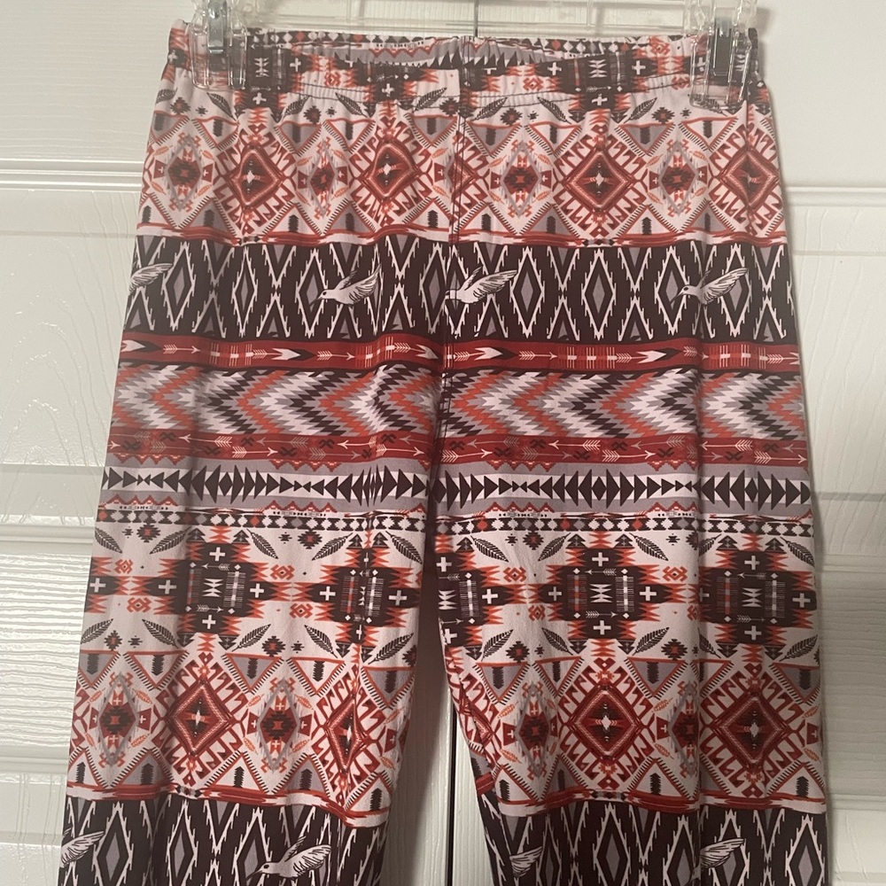 Two Pair Color Pattern Leggings - image 4